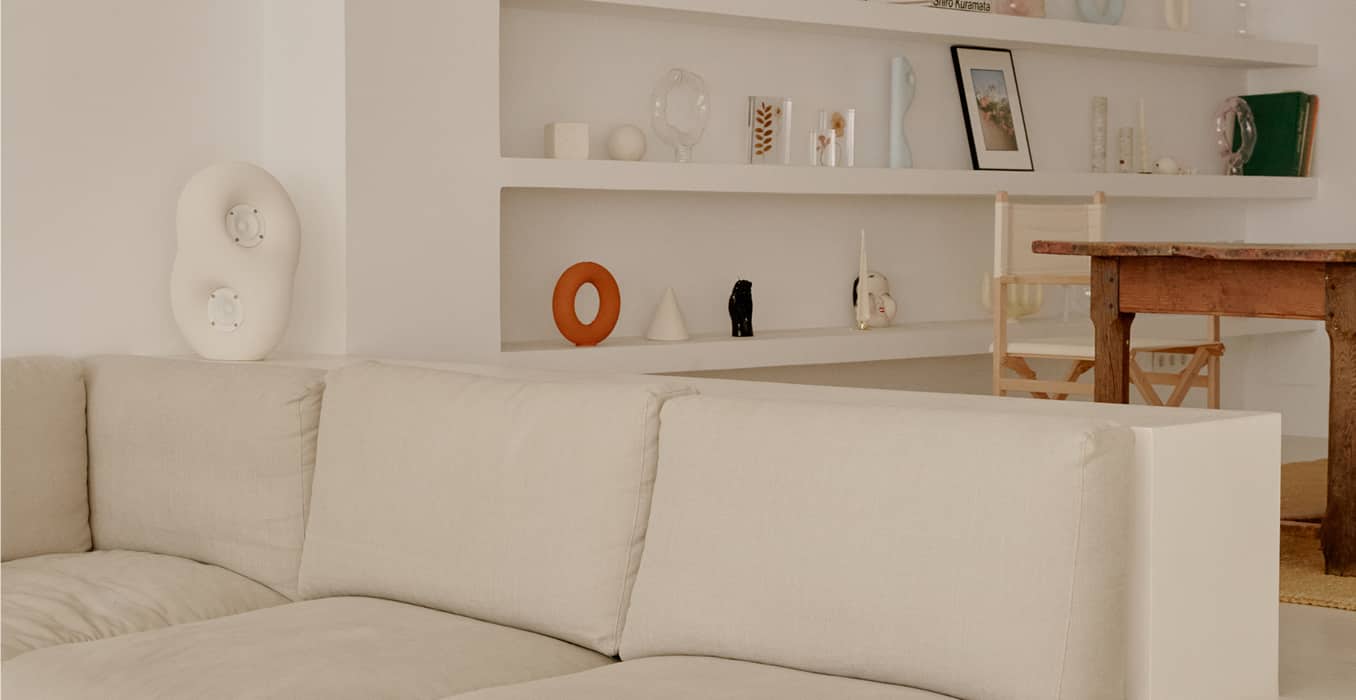 Sleek furnishings for a considered living space