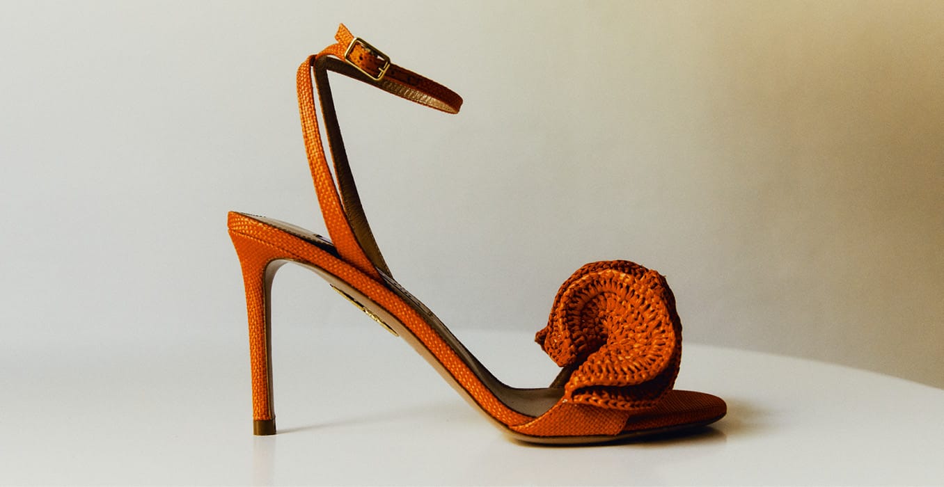 High sandals to up the chic factor