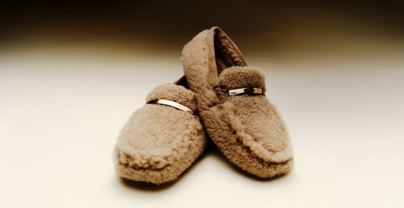 Luxe flats crafted for comfortable lounging