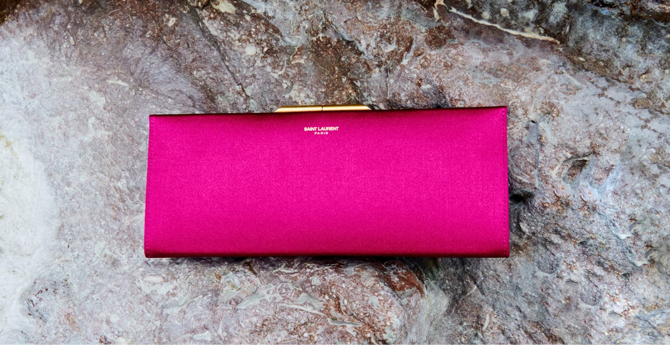Polished clutches make a chic plus-one