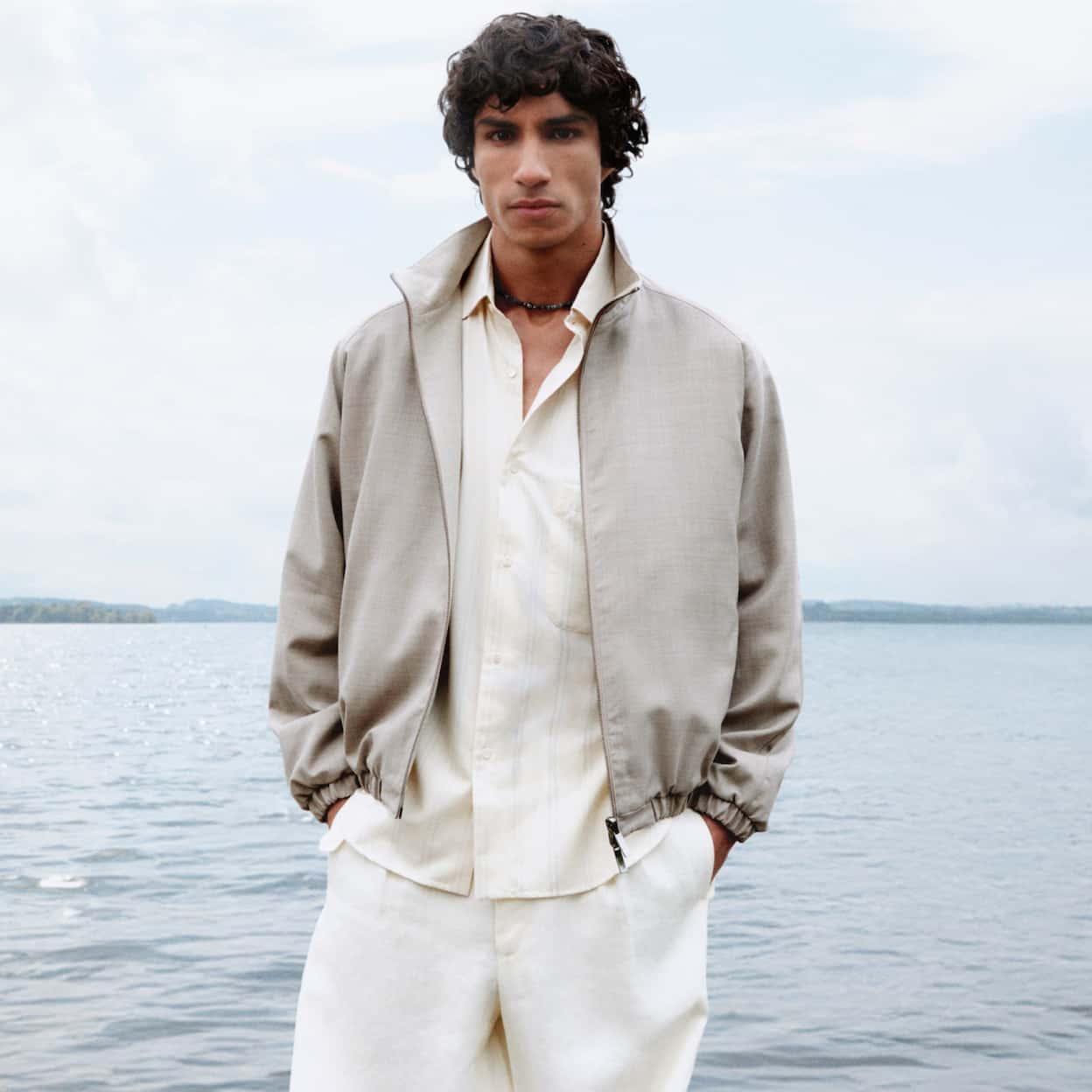 Relaxed layers for warm days ahead