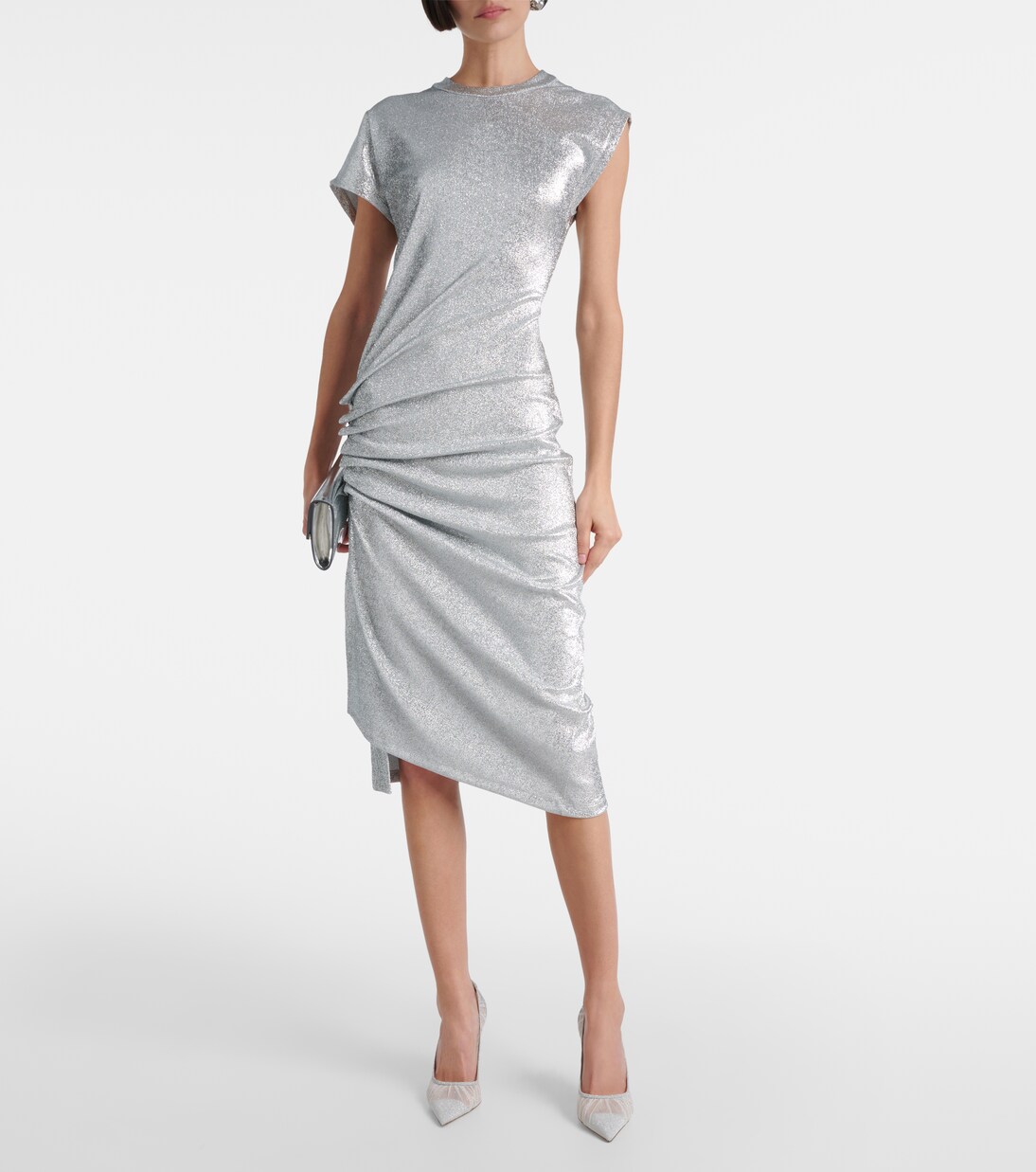 Love 100 glitter-tulle pumps | Jimmy Choo