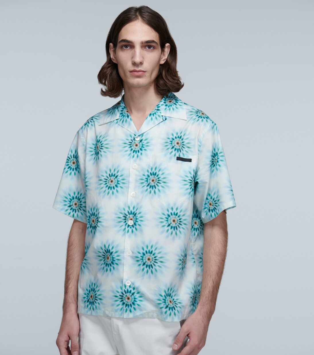 Hemd aus Baumwollpopeline | Prada