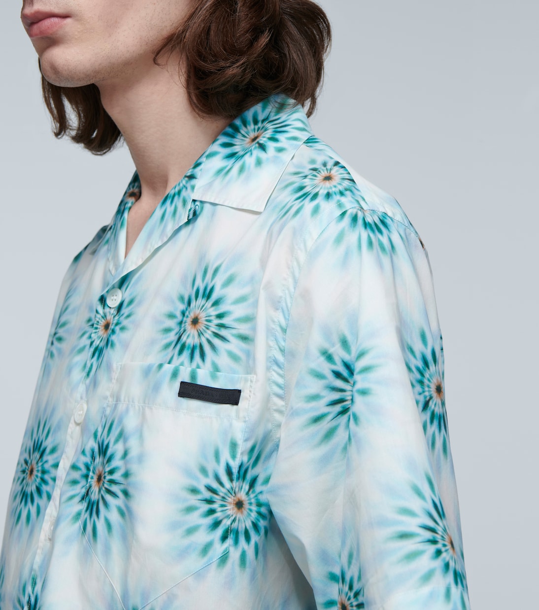 Hemd aus Baumwollpopeline | Prada