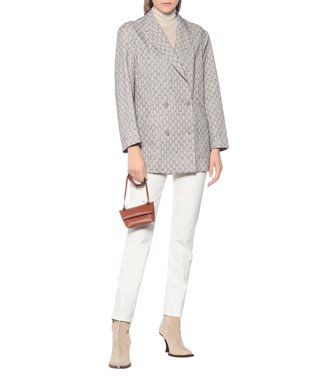 플로럴 자카드 블레이저 | Acne Studios