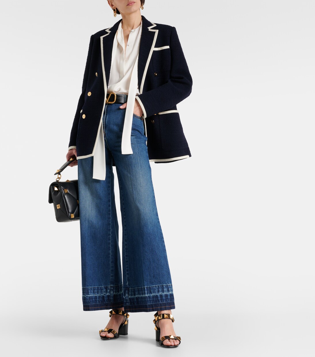 Roman Stud leather sandals | Valentino Garavani