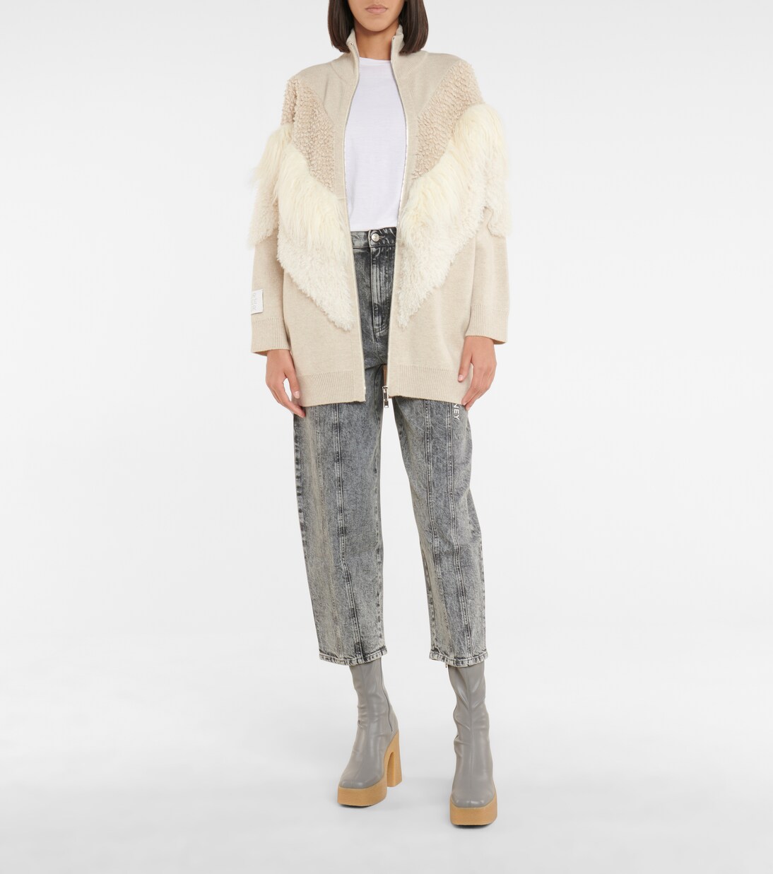 Jean ample à taille haute | Stella McCartney