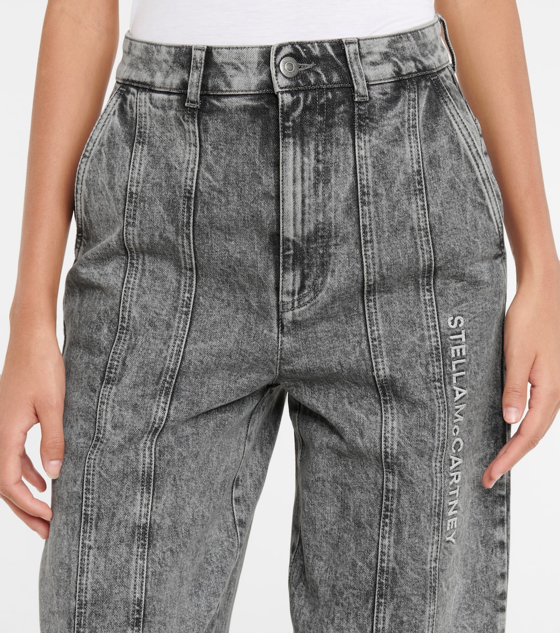 Jean ample à taille haute | Stella McCartney