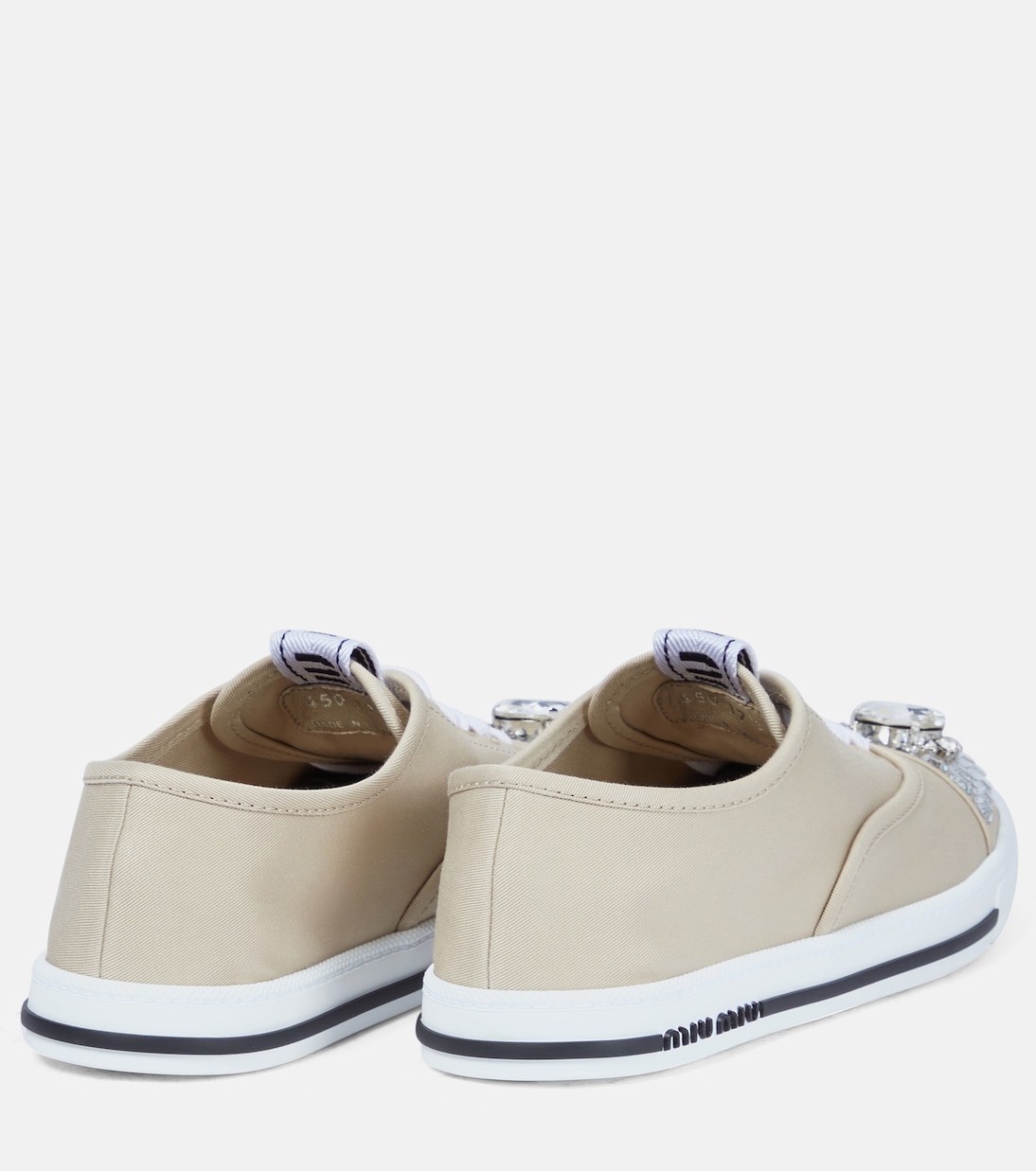 Embellished sneakers | Miu Miu