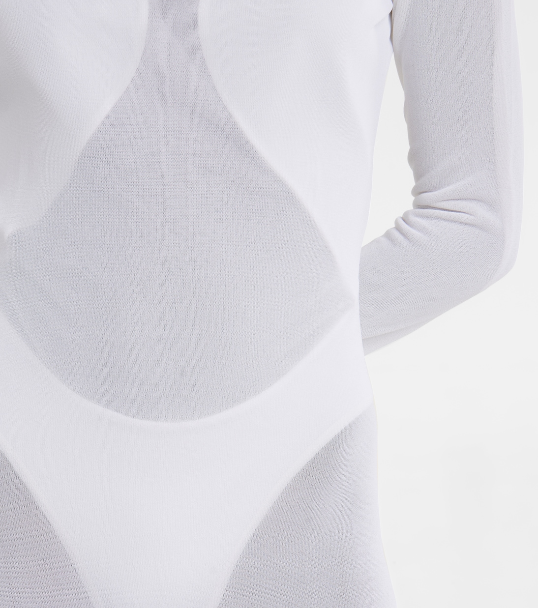 Maxikleid aus Voile | Alaïa