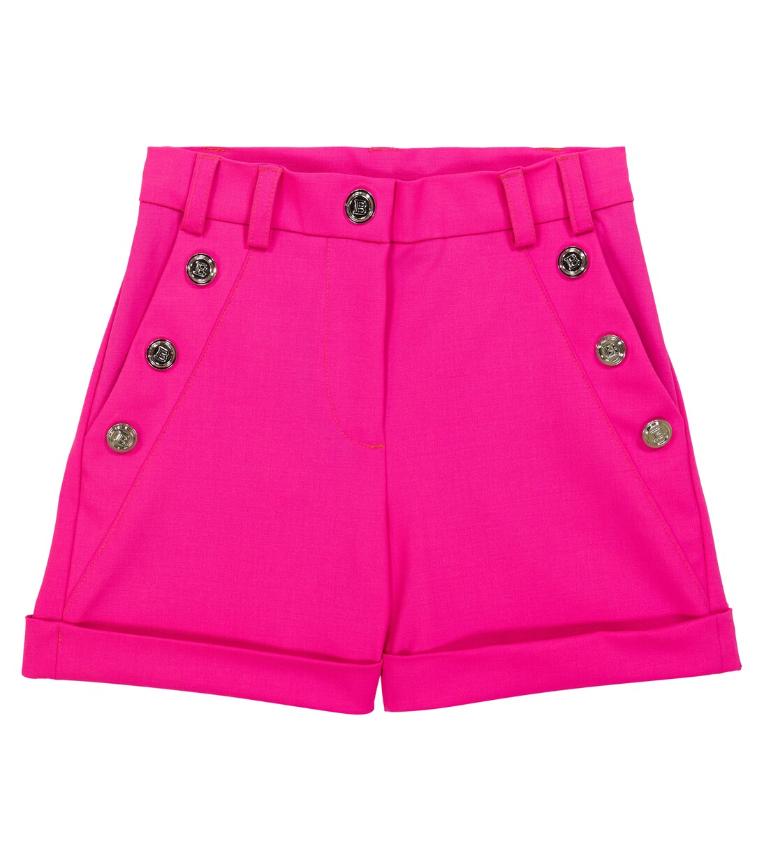 Wool-blend shorts | Balmain Kids
