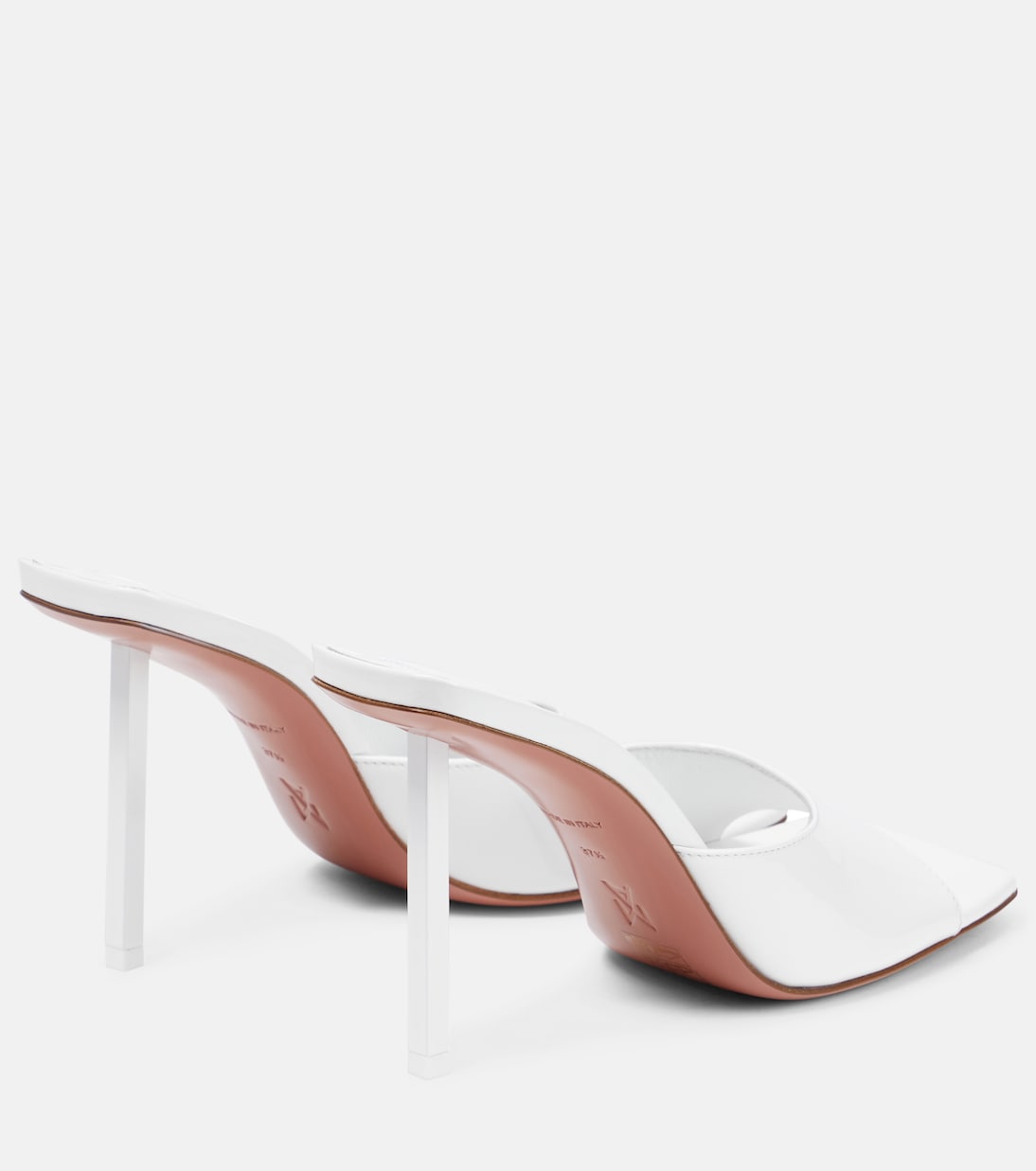 Pantoletten Laura aus Lackleder | Amina Muaddi