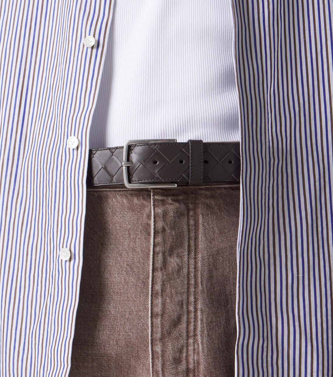 Intreccio leather belt | Bottega Veneta