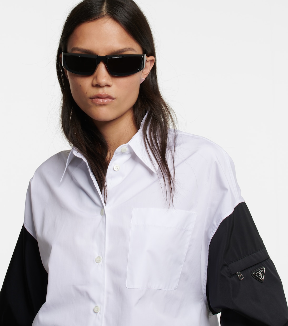 Eckige Sonnenbrille | Prada