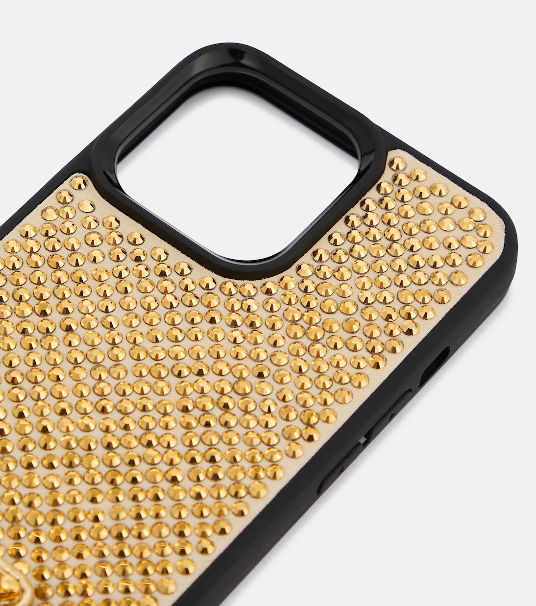 Embellished leather iPhone 13 Pro case | Prada