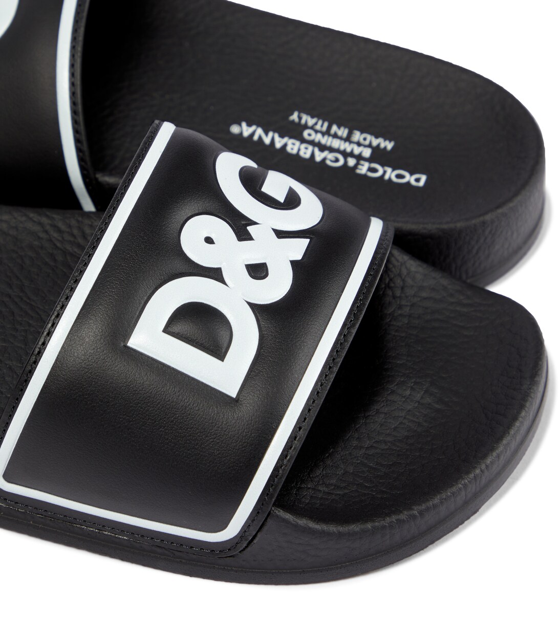 Logo rubber slides | Dolce&Gabbana Kids