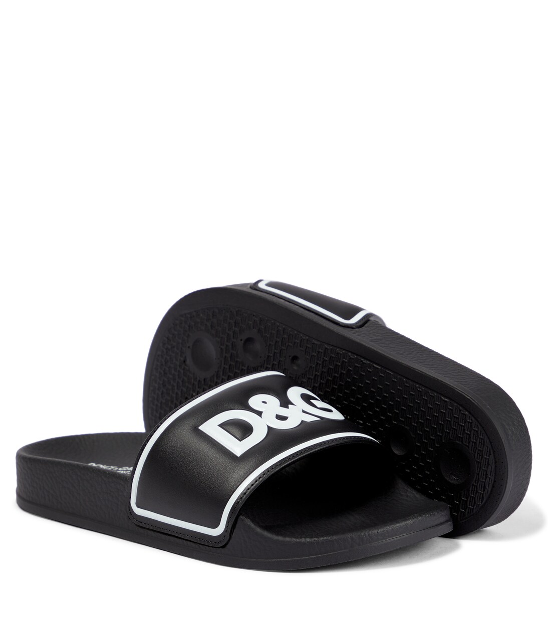 Logo rubber slides | Dolce&Gabbana Kids