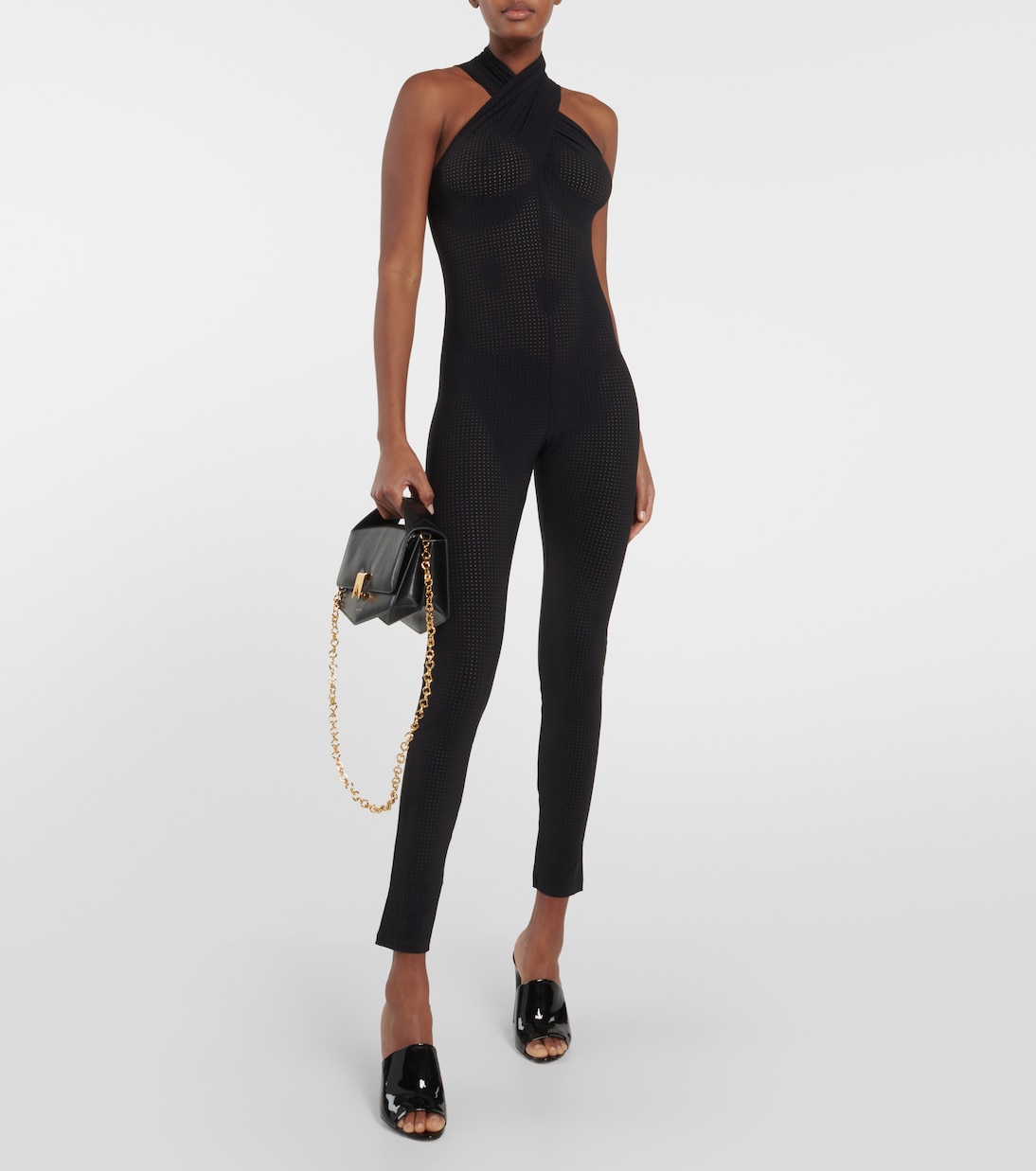 Halterneck jumpsuit | Alaïa