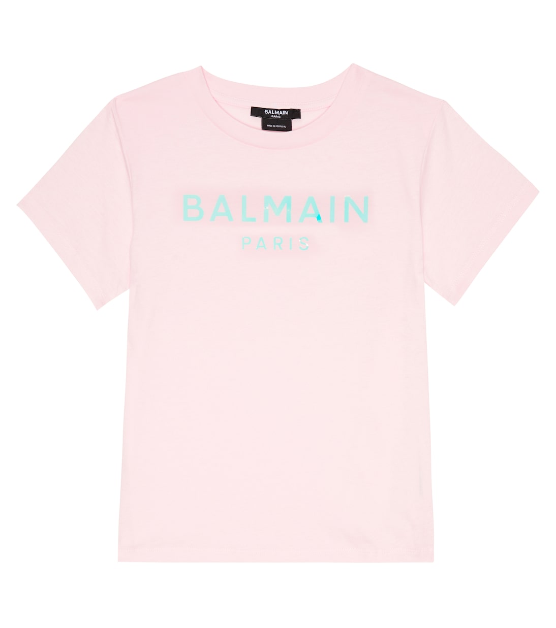 Logo cotton jersey T-shirt | Balmain Kids