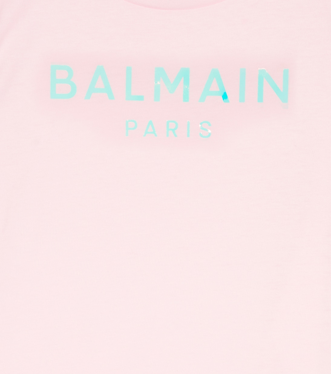 Logo cotton jersey T-shirt | Balmain Kids