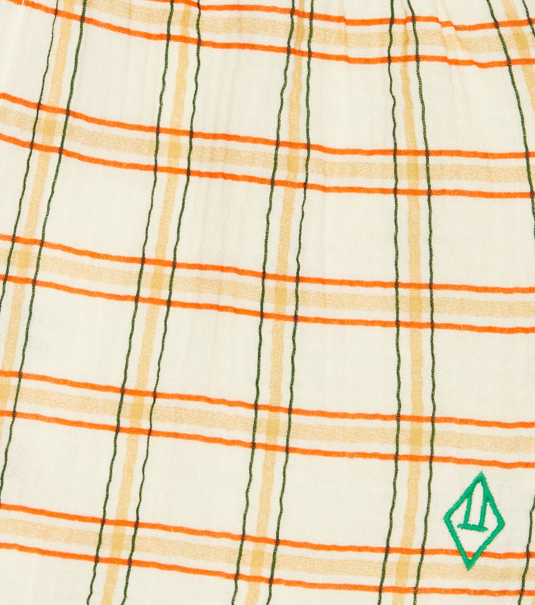 Calm Pants checked cotton shorts | The Animals Observatory