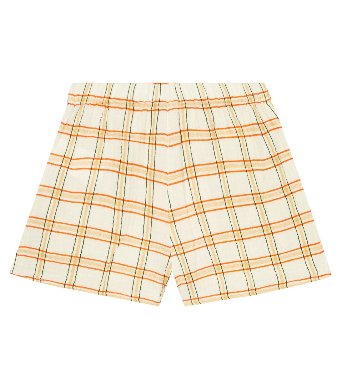 Calm Pants checked cotton shorts | The Animals Observatory