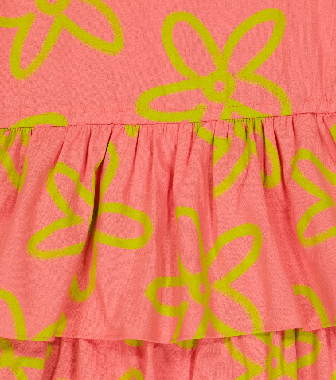 Tiered cotton dress | Jellymallow