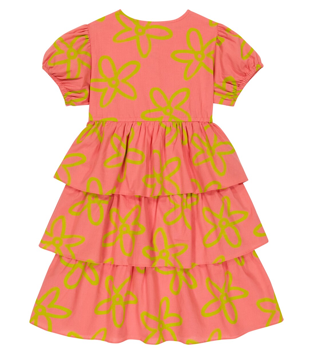 Tiered cotton dress | Jellymallow