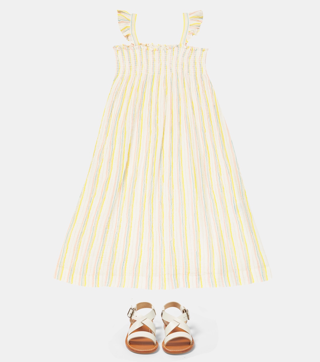 Alexandra cotton dress | Bonpoint