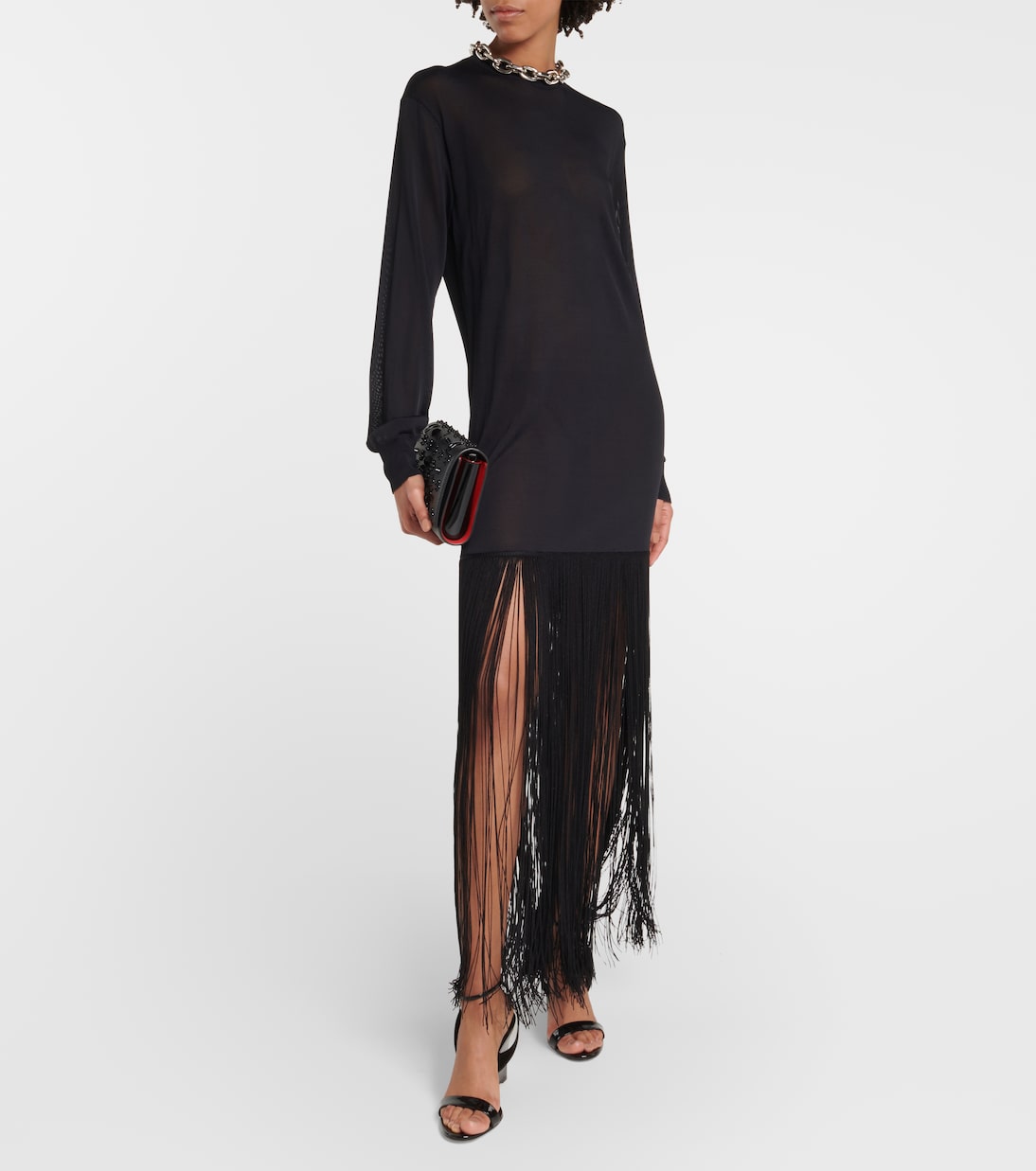 Wedge-Sandalen aus Lackleder | Christian Louboutin