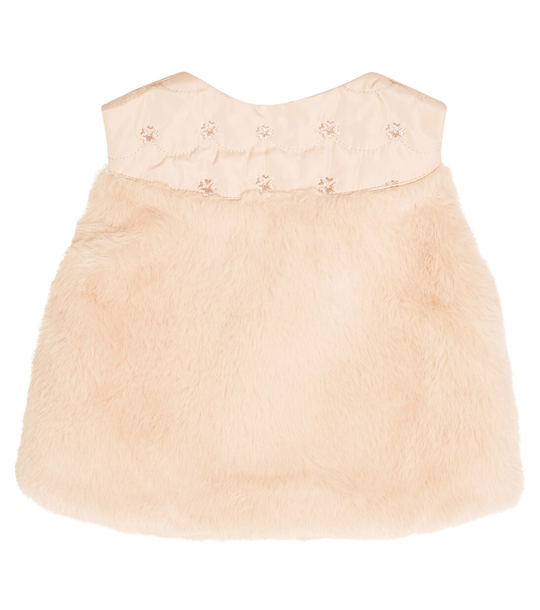 Baby embroidered vest | Chloé Kids