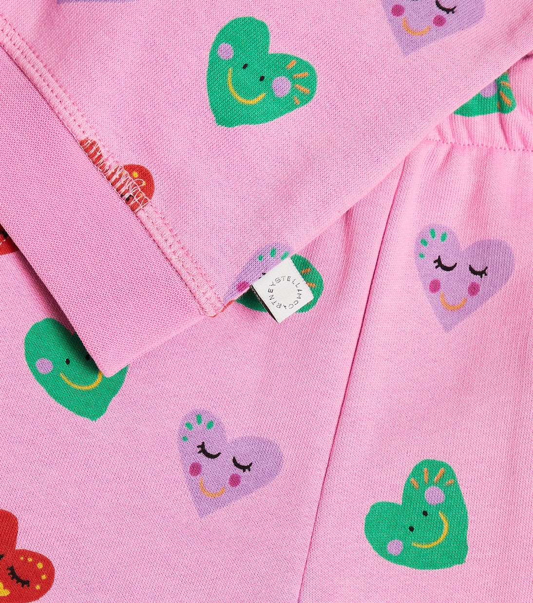 Baby printed cotton sweatshirt and sweatpants set | Stella McCartney Kids