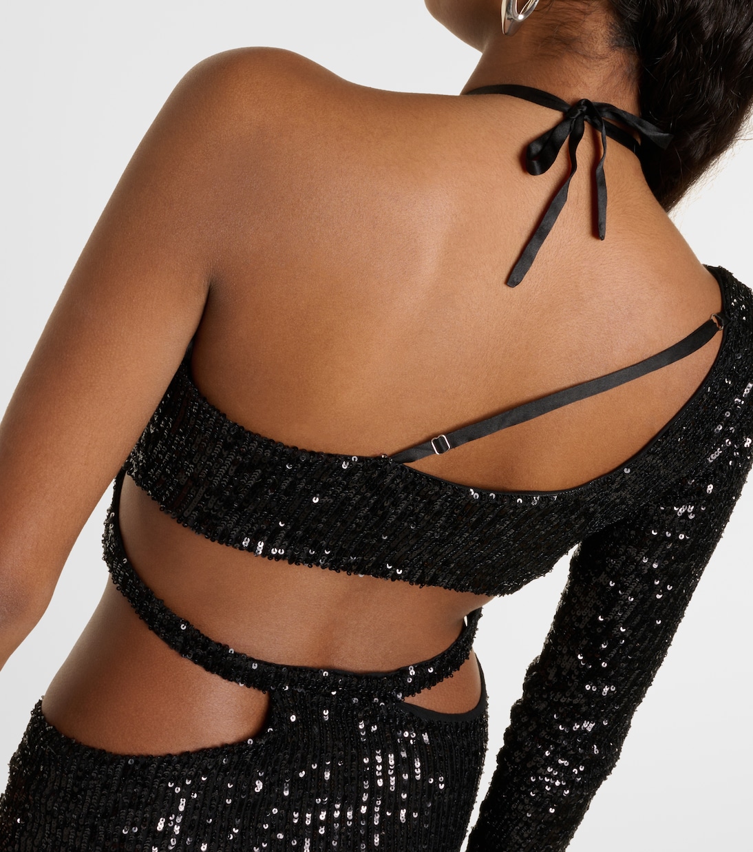 Banu 컷아웃 시퀸 미니드레스 | Roberta Einer