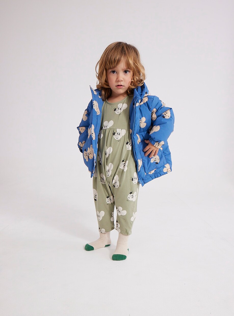 Baby Mouse printed puffer coat | Bobo Choses