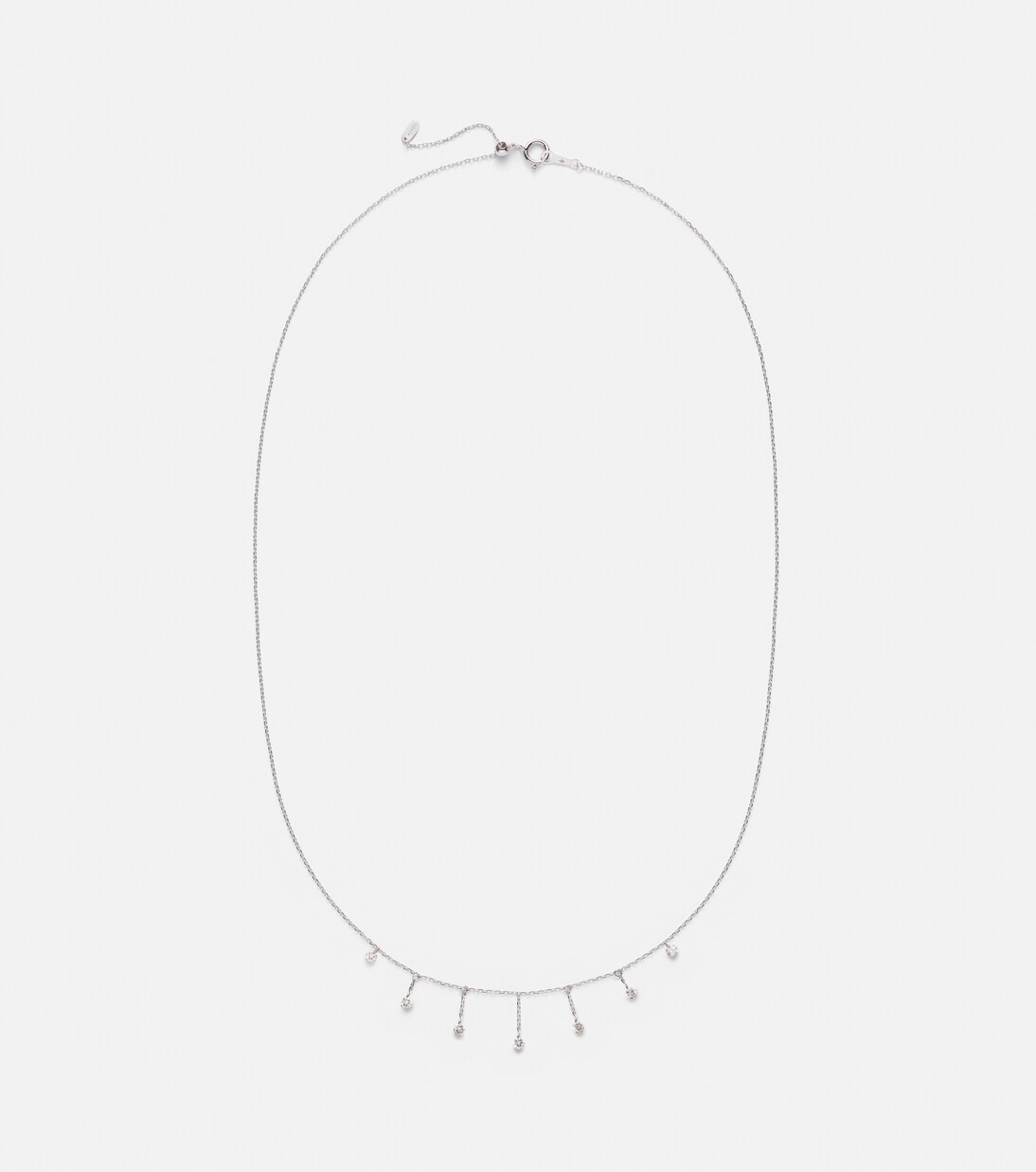 Collier La Foule en or blanc 18 ct et diamants | Persée