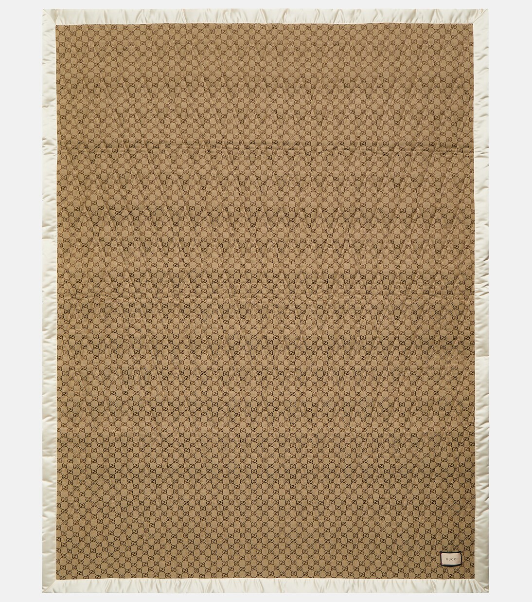 GG quilted cotton-blend blanket | Gucci