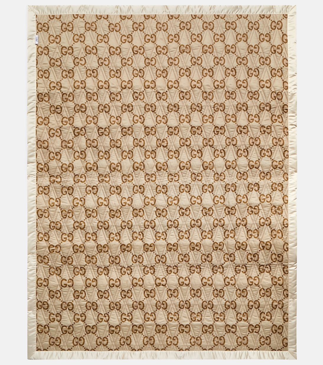 GG quilted cotton-blend blanket | Gucci