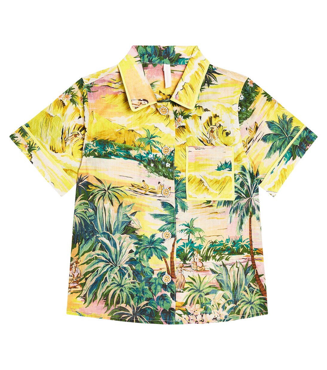 Alight cotton shirt | Zimmermann Kids