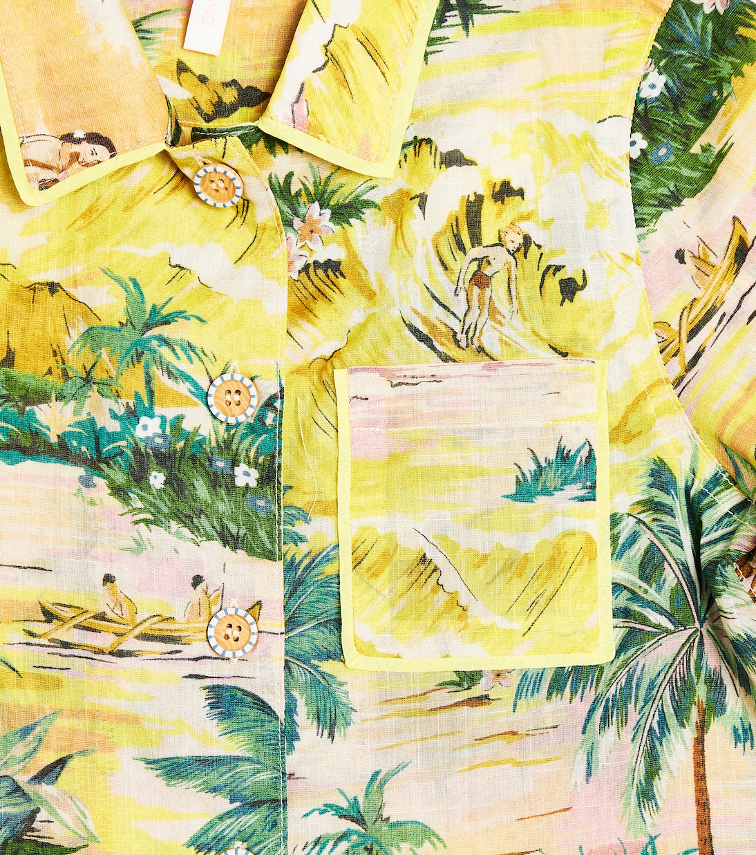 Alight cotton shirt | Zimmermann Kids