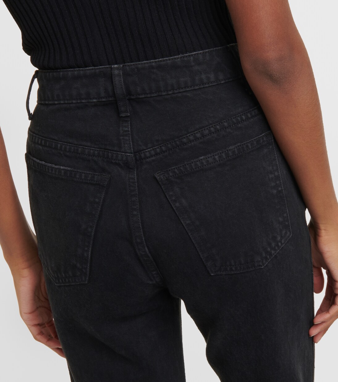 Abigail high-rise straight jeans | Khaite