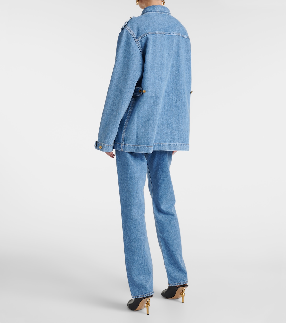 Oversize-Jeansjacke Sahariana | Blazé Milano