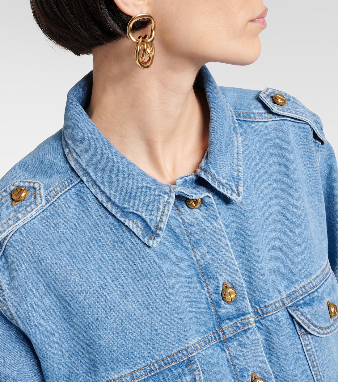 Oversize-Jeansjacke Sahariana | Blazé Milano