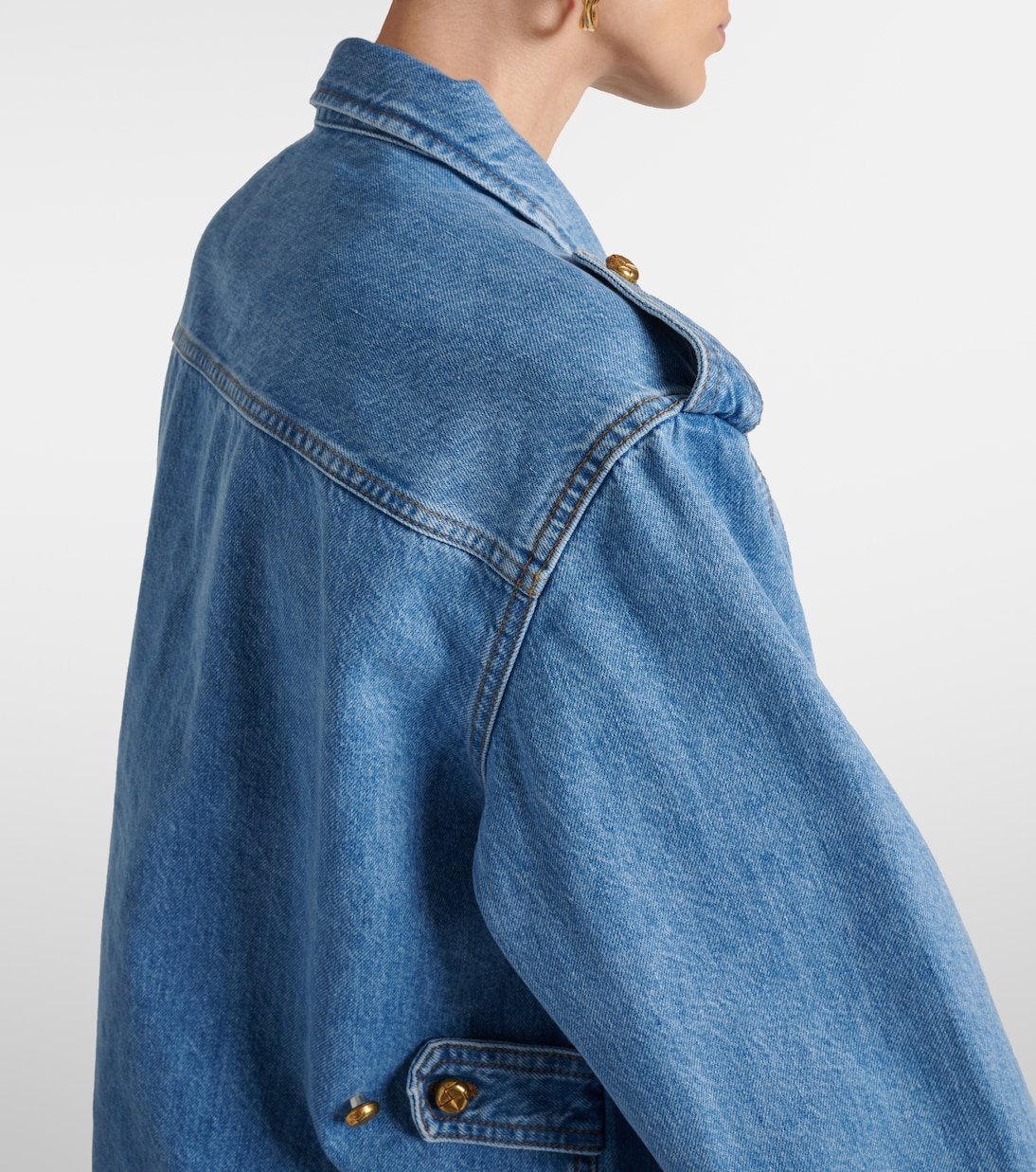 Oversize-Jeansjacke Sahariana | Blazé Milano