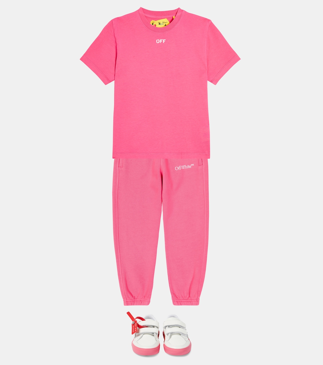 Arrows cotton T-shirt | Off-White Kids