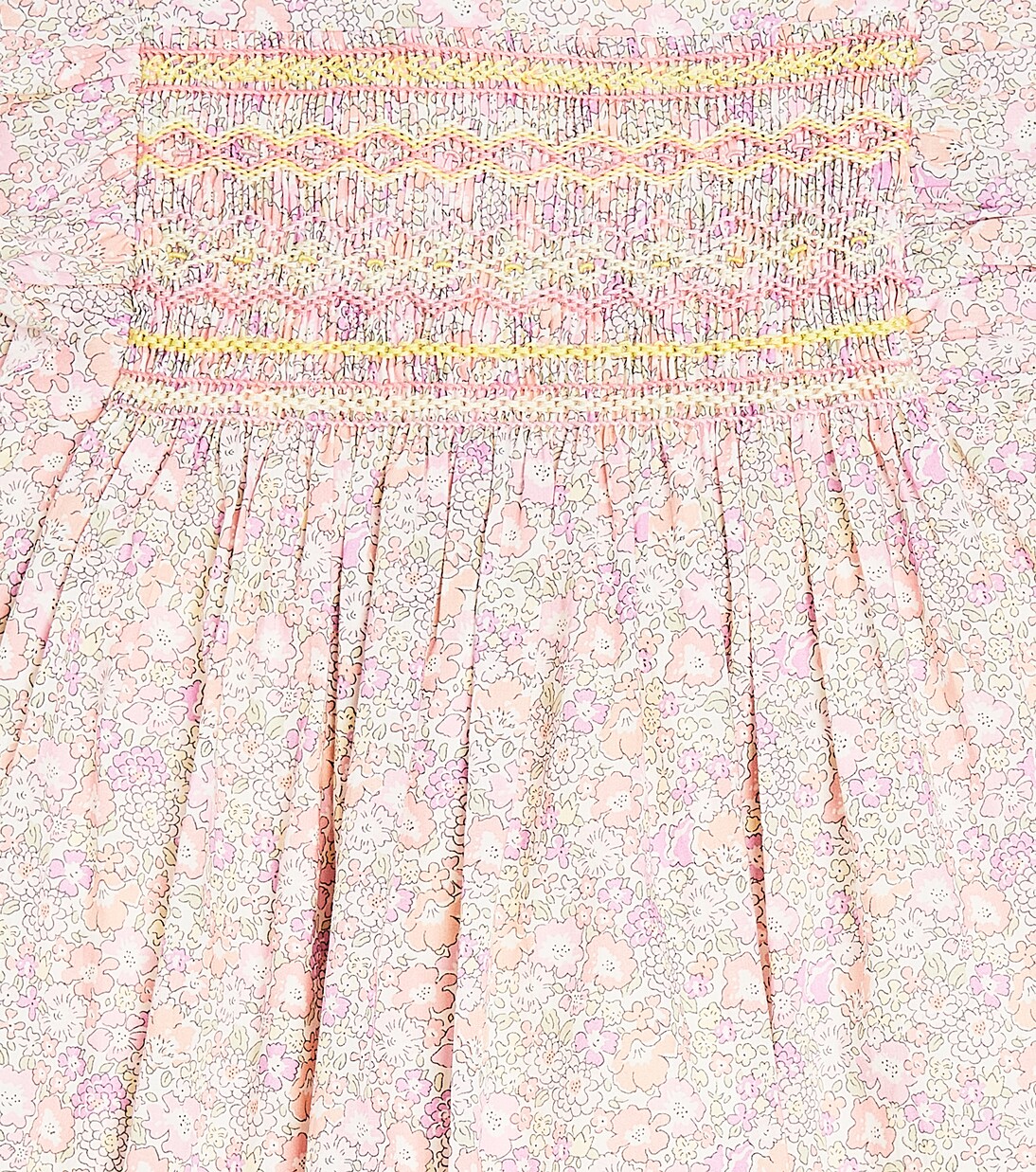 Fiorella floral cotton dress | Bonpoint