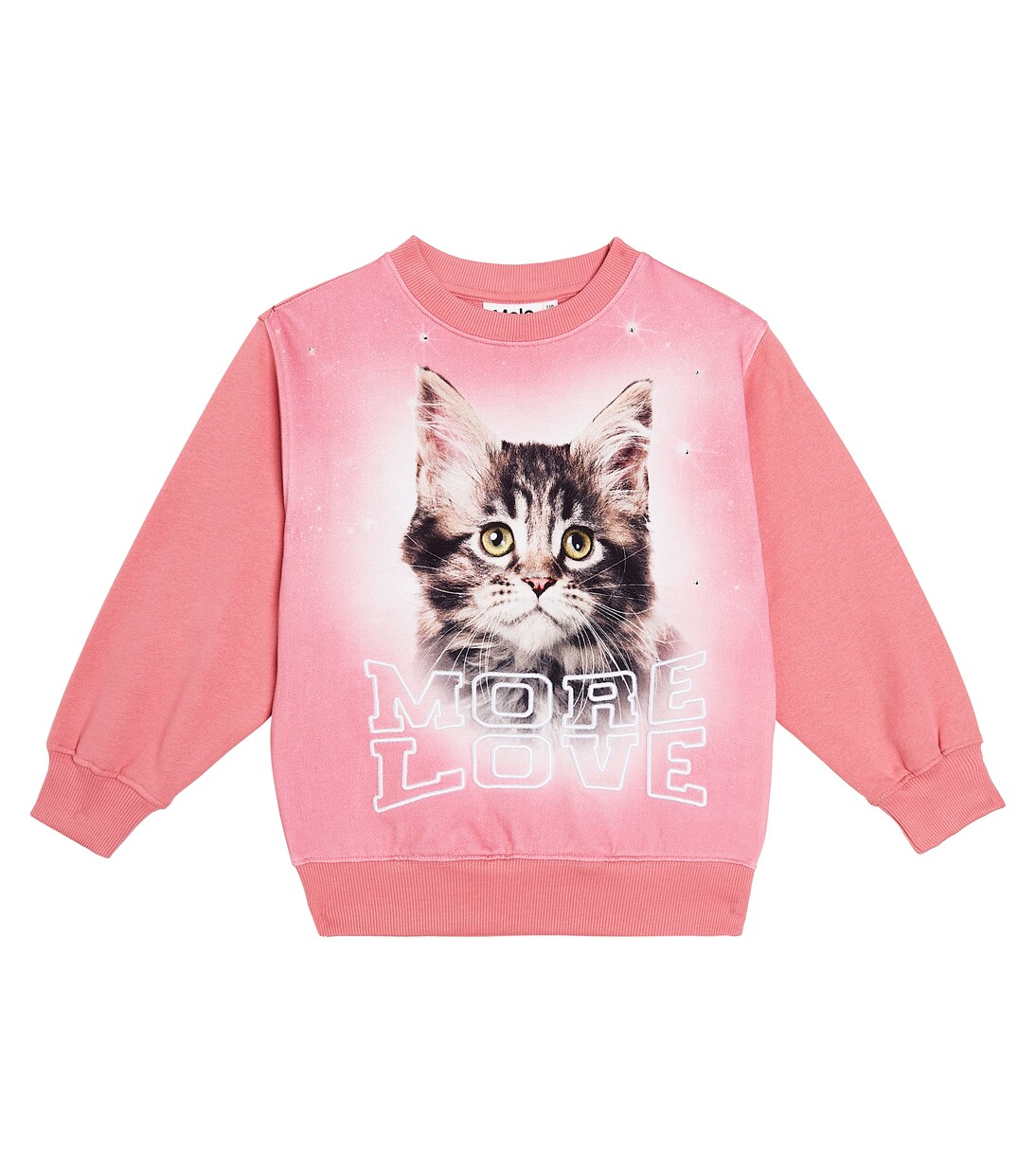 Monti printed cotton jersey sweatshirt | Molo