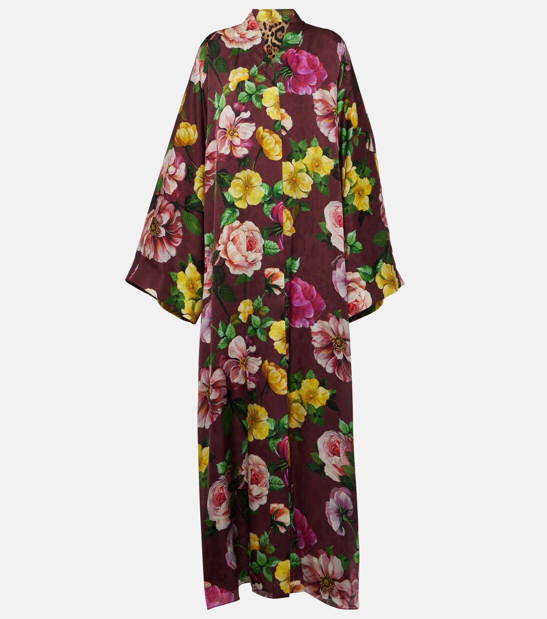 Printed silk maxi dress | Dolce&Gabbana
