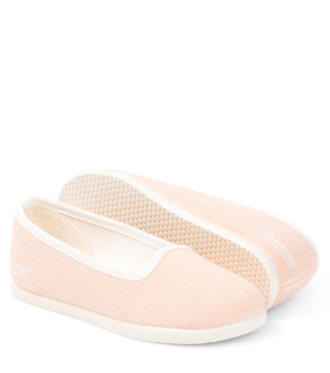 Floral canvas loafers | Bonpoint