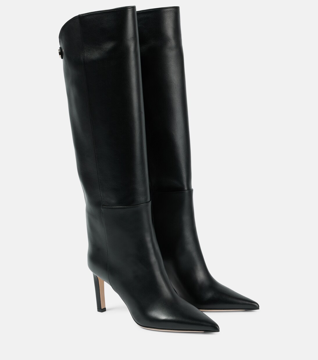 Alizze 85 leather knee-high boots | Jimmy Choo