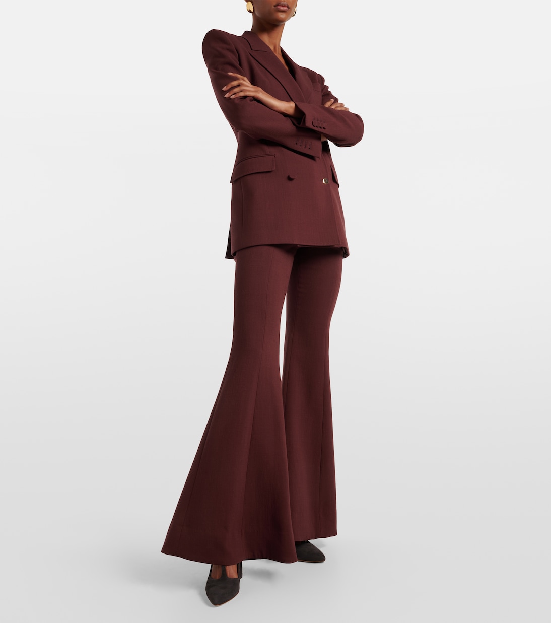 Escarpins Triana 85 en daim | Gabriela Hearst